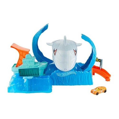 Hot Wheels Robotik Köpek Balığı Renk Değiştiren Oyun Seti GJL12 Hot Wheels Robotik Köpek Balığı Renk Değiştiren Oyun Seti GJL12